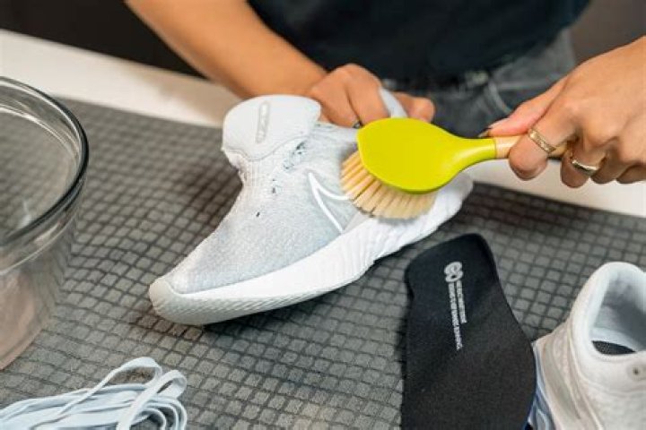 How do you clean cream shoes?