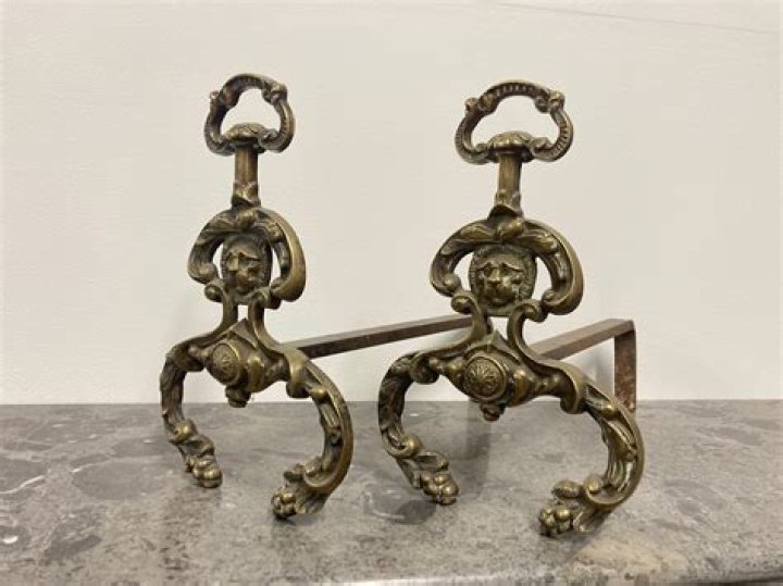 What is an andiron used for?