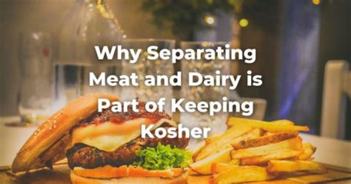 Why is milk and meat not kosher?